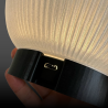 Resplandor | Lámpara Inalámbrica Recargable con Luz Regulable | bajorrelieve